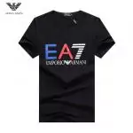 armani jeans t shirt 2022 rainbow ea7 black